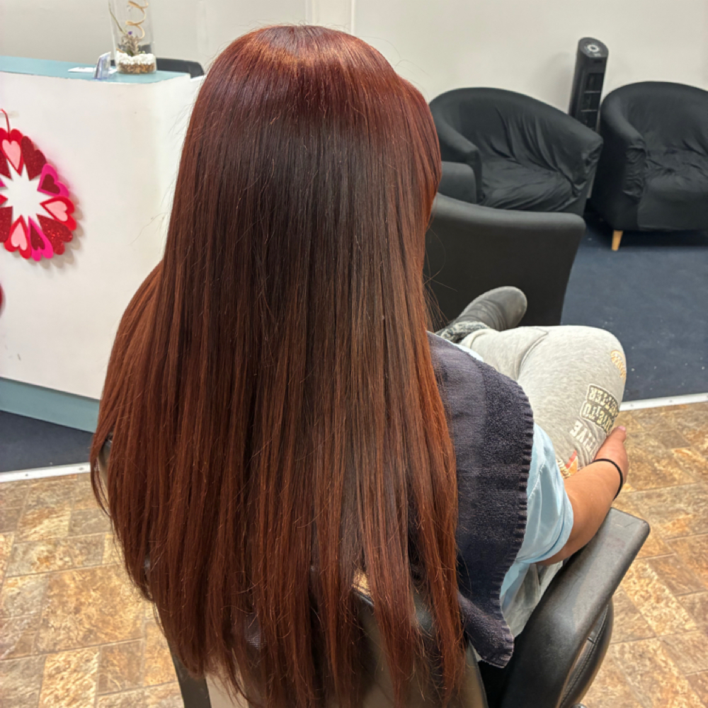 Long Length Haircut W/ Blow Dry at Gigi’s Hair Studio in New Jersey, NJ