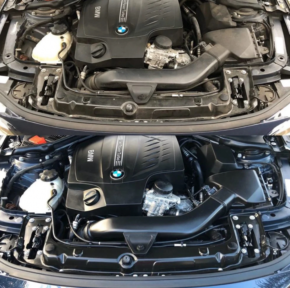 Engine Bay Deep Clean at Premier Dynamic Detailing in columbus, OH