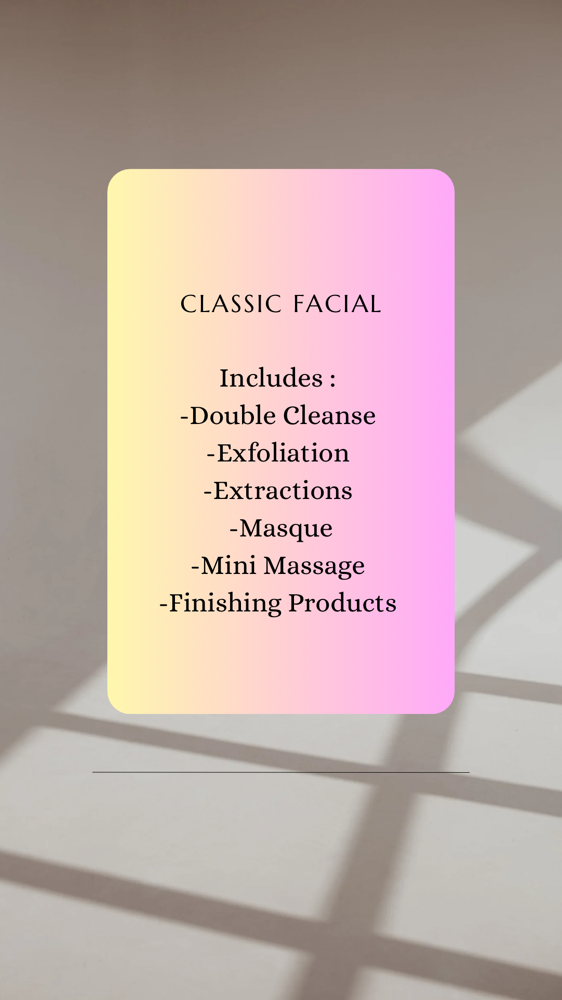 Classic Facial