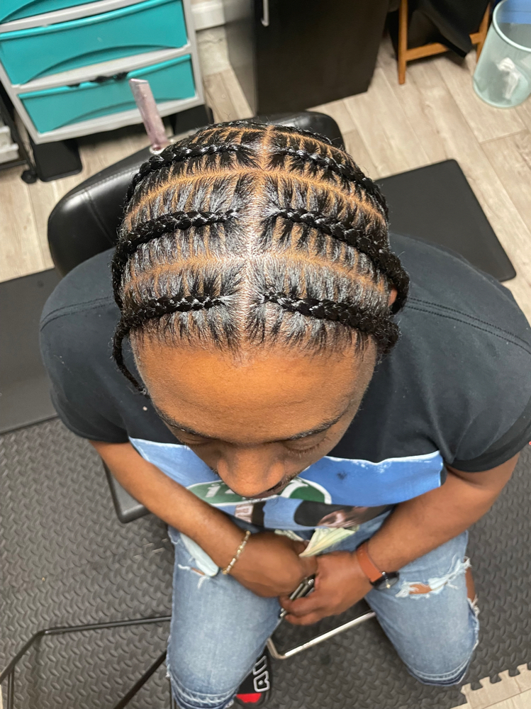 Man Braids