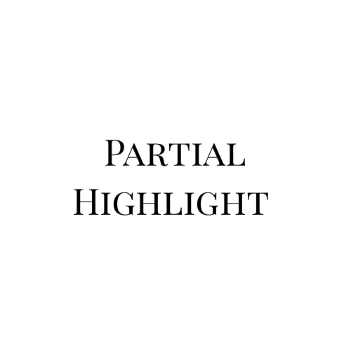 Partial Head highlighting