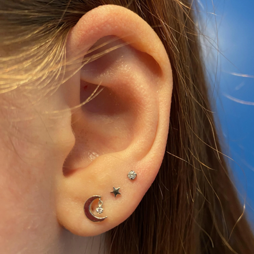 3 Piercings at The SkinLab Aesthetics in Houston, TX