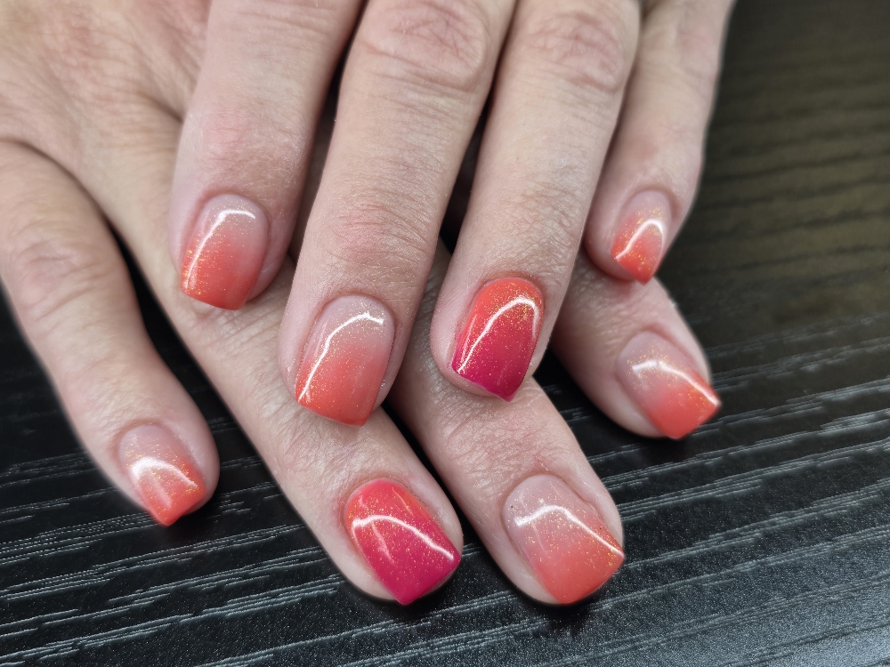 Hard Gel Manicure Art/French