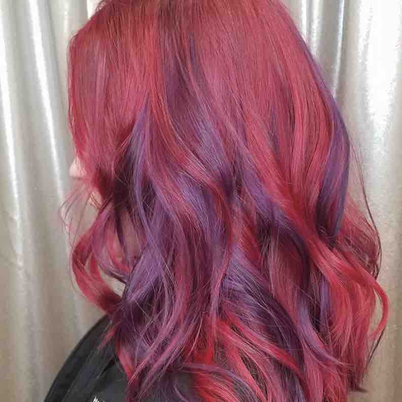 Vivid Color With Bleach Out/foils