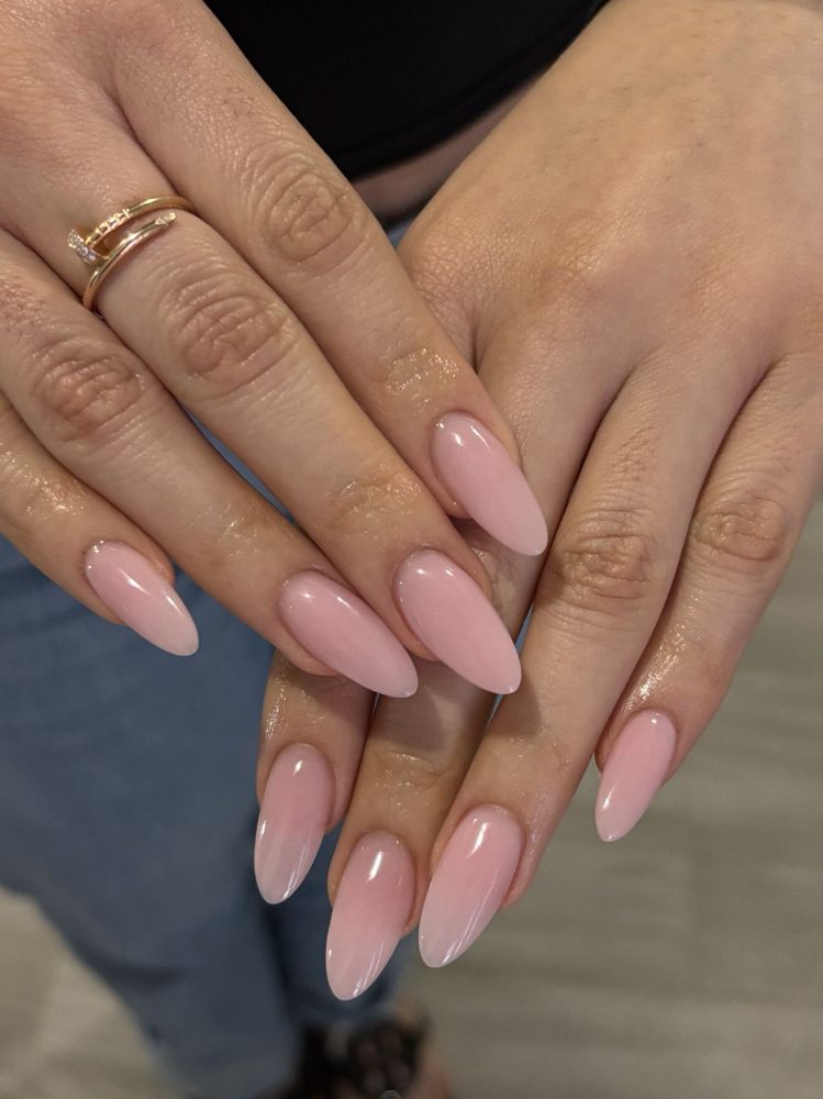 Polygel Fill In/regular polish at Lilly's Beautee Bar in Ferndale, MI