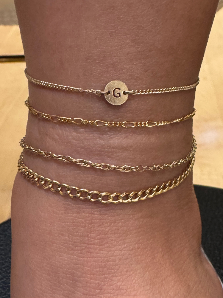 14K Gold Filled Anklet at Linked By Light in Santa Clarita, CA
