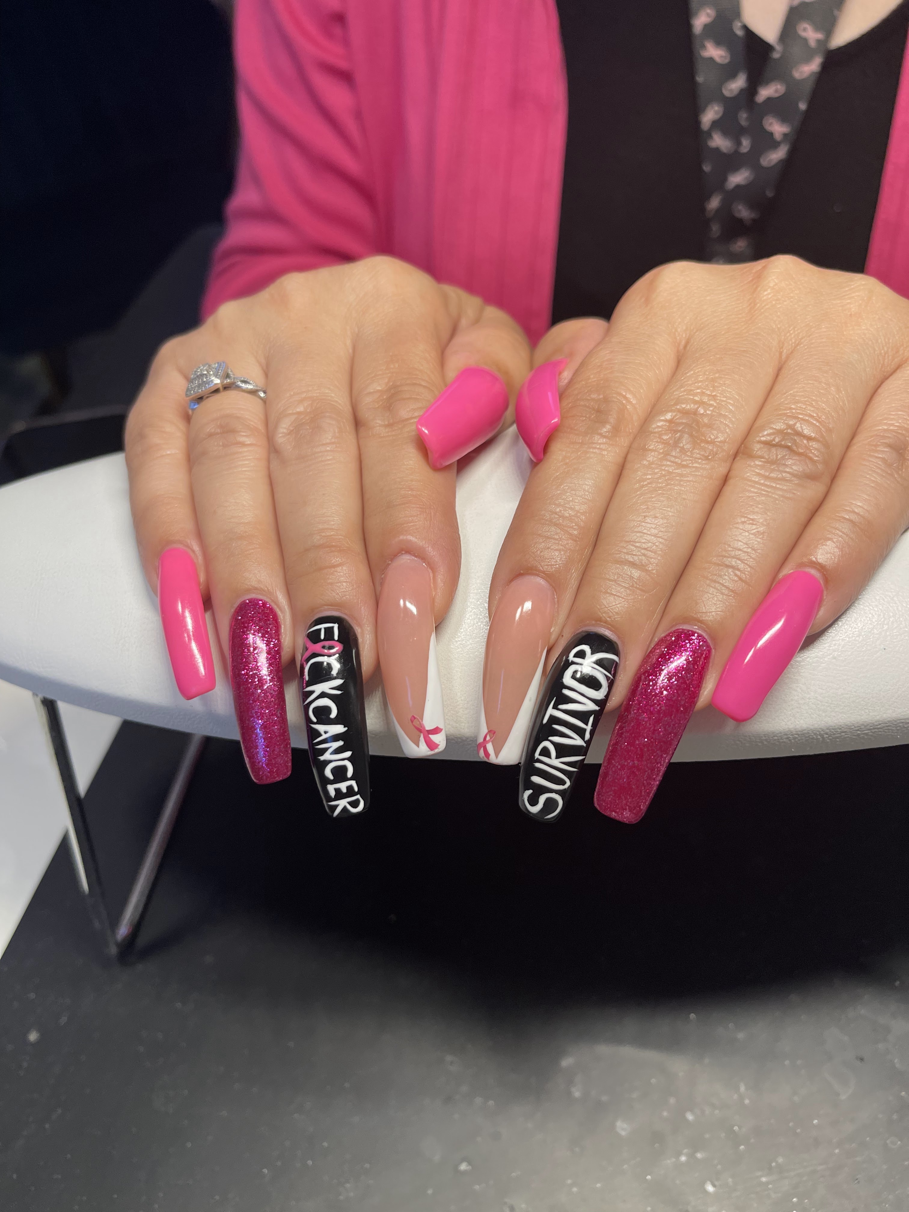 X-Long Acrylic Full Set at UNaileditB in Columbus, OH