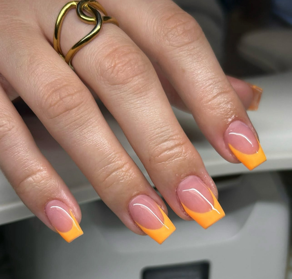 Full Acrylic Set French Tips