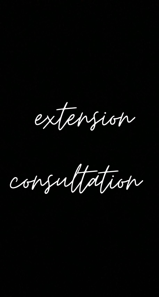 Extension Consultation