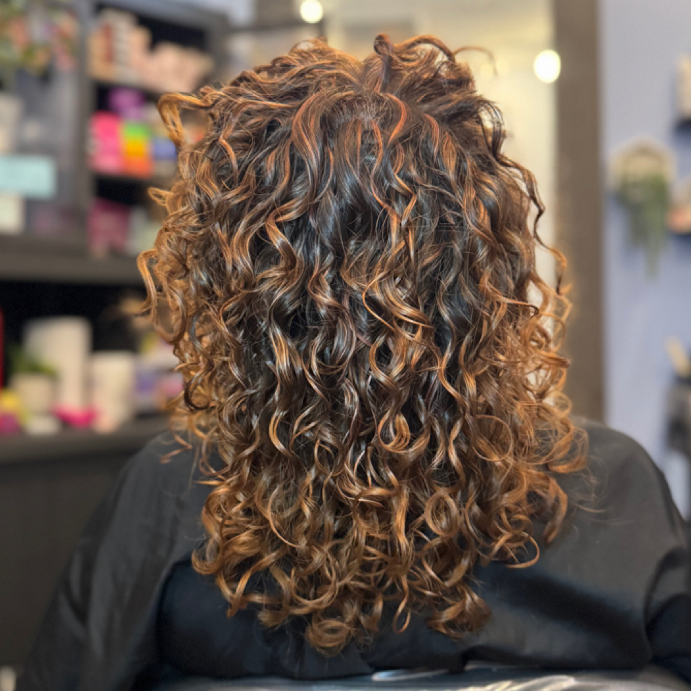 All Over Color+ Full Foil+ Cut at Hidden Beauty Studios in Charlotte, NC