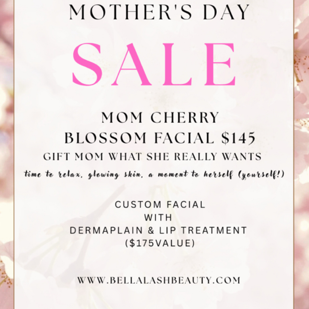 CHERRY BLOSSOM FACIAL at Bella Lash & Beauty in Cedar Grove, NJ