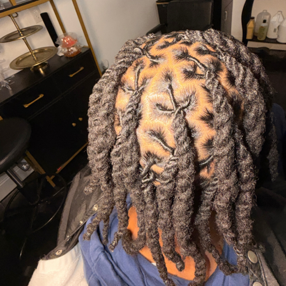 Standard Shoulder Length Retwist at Lifestyle Locs in Trotwood, OH