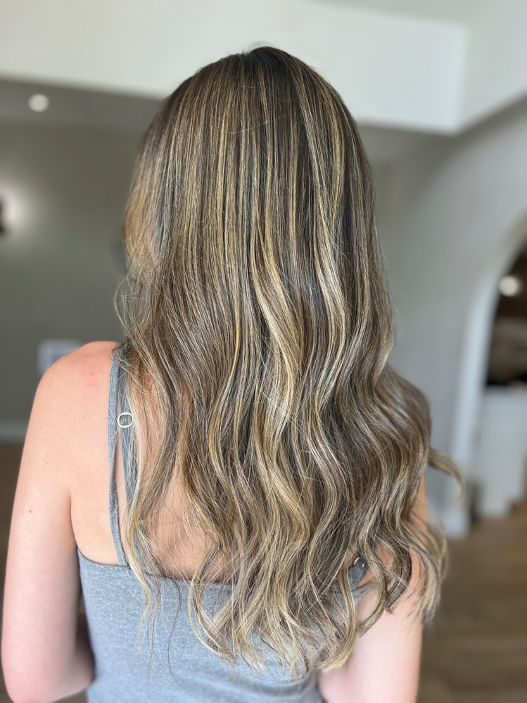 Blowout w/ Hot Tool Styling
