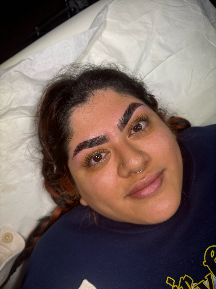 Brow Lamination + Shaping + Stain