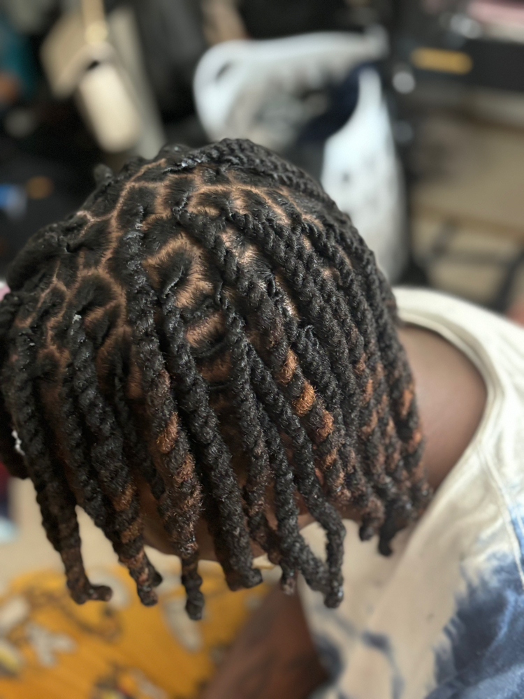 Loc Retwist & style