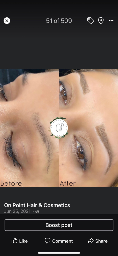 Brow Tinting