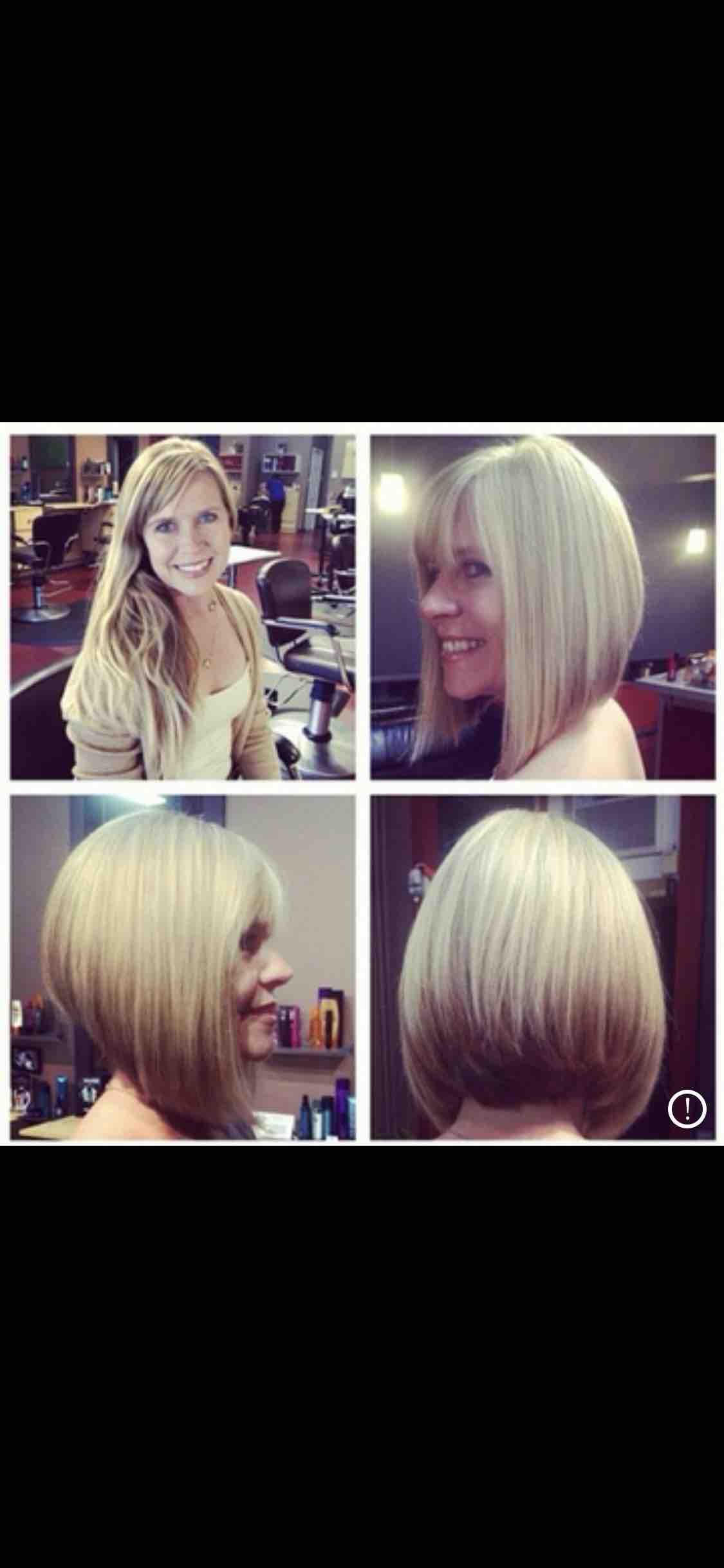 Womens haircut