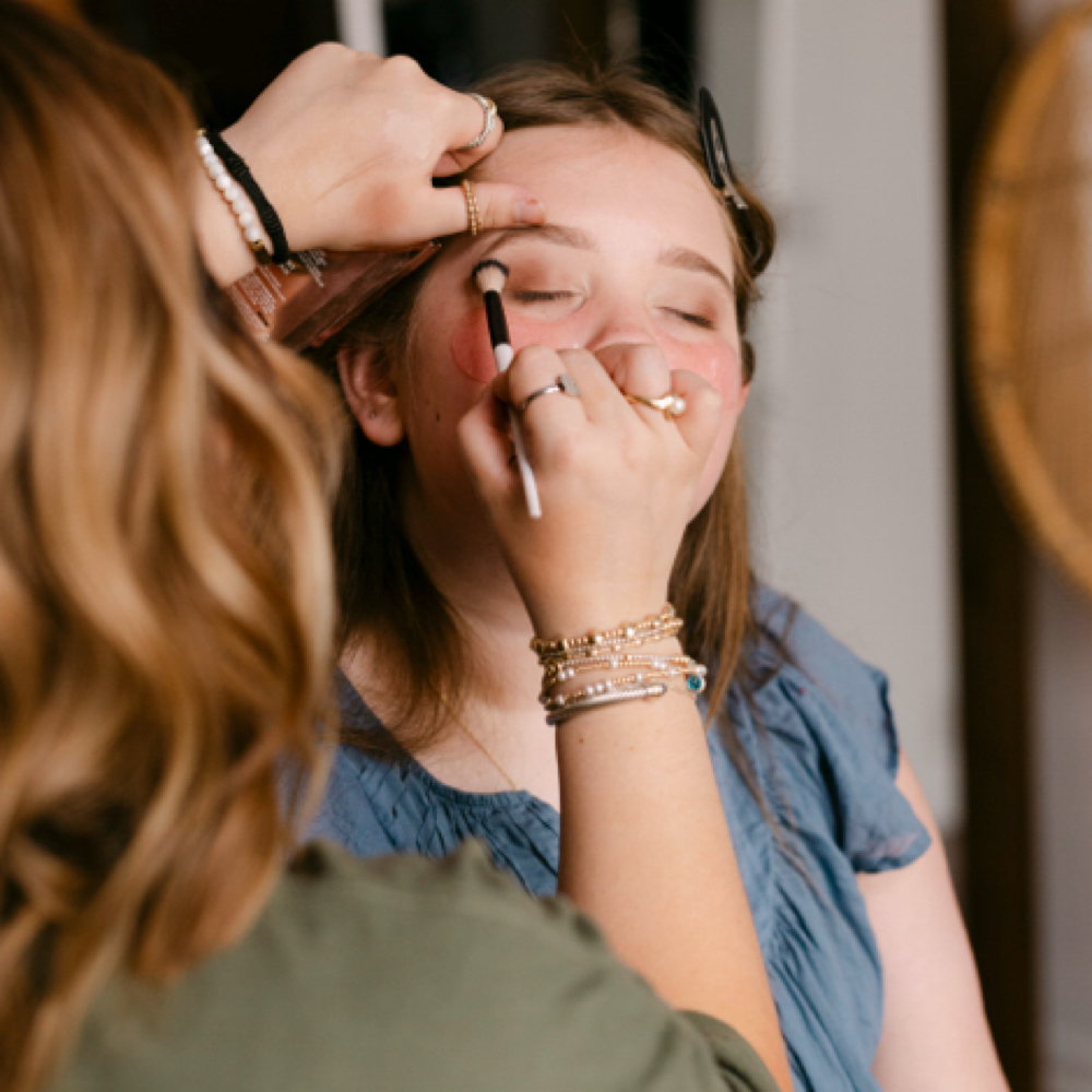 bridal makeup trial at loren mcmurray in Kingsport, TN
