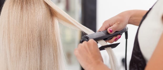 Shampoo/Flat Iron