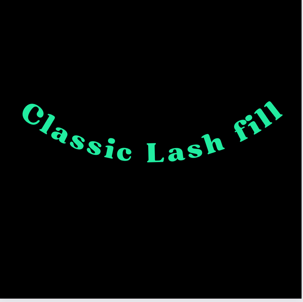 Classic lash Fill