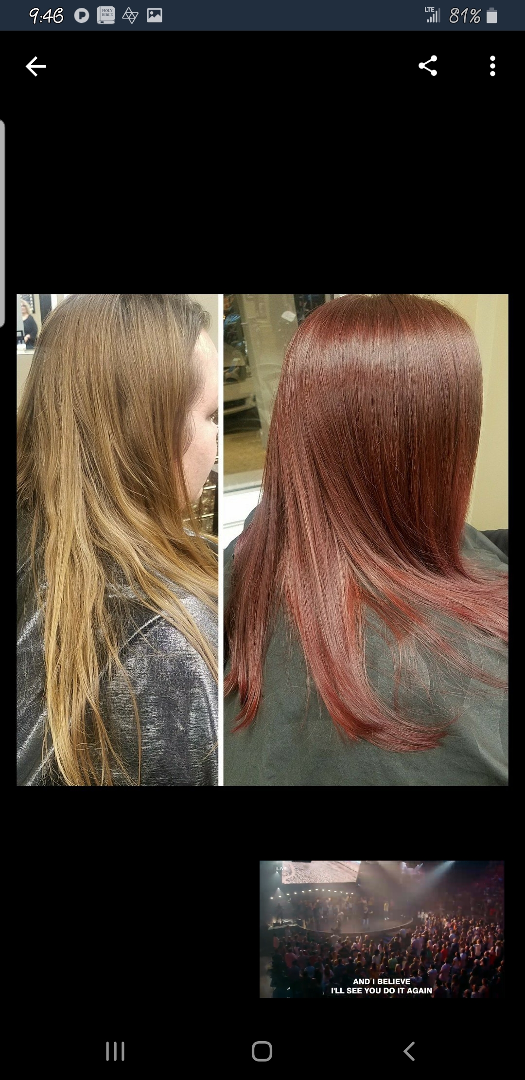 Single Process Color With Haircut