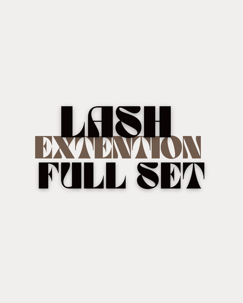 Full set Lash Extentions