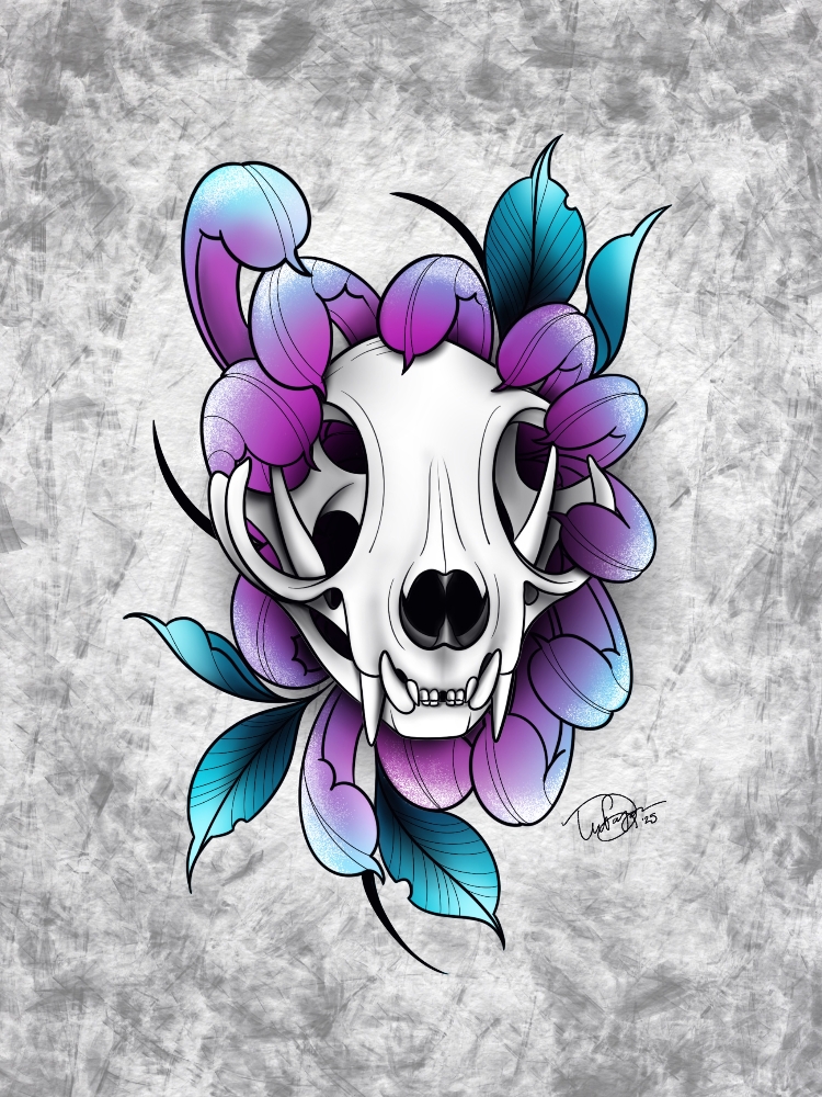 Cat Skull