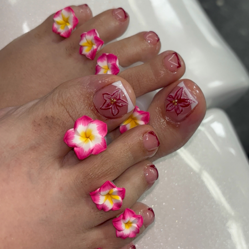 ENCHANTED SPRING GLOW PEDIS at Enchanted Beauty in Springfield, MA