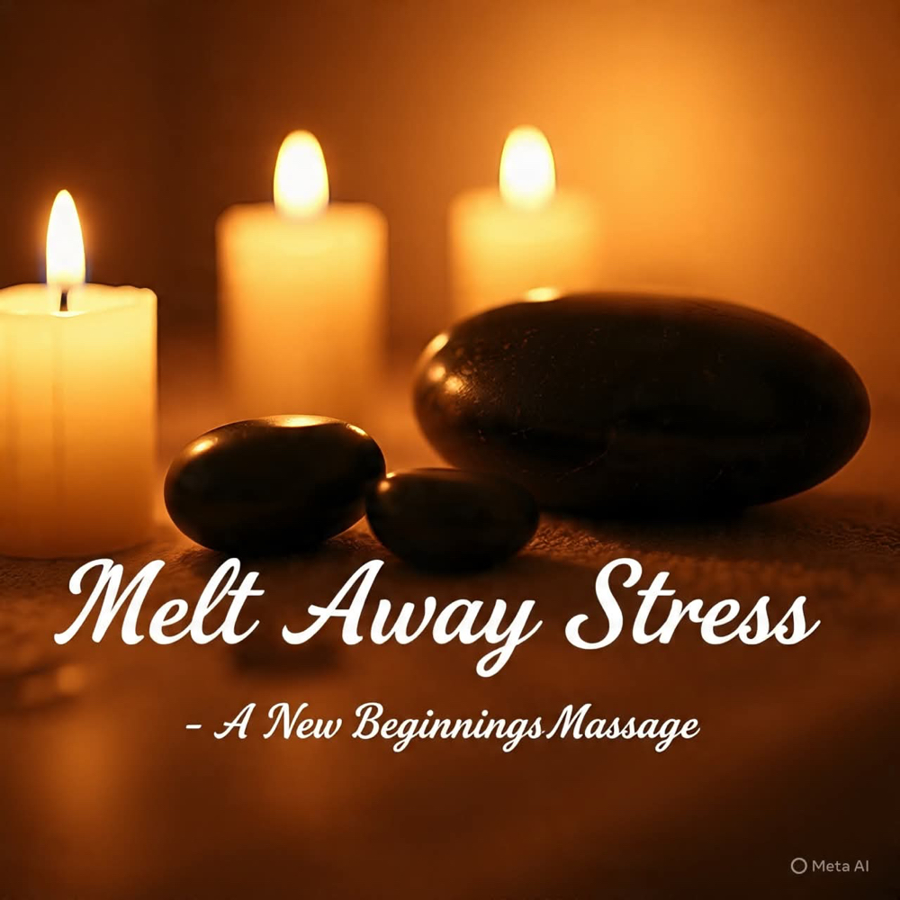 Hot Stone Massage at A New Beginnings Massage in Greenfield, IN