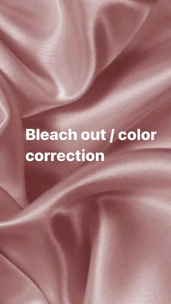 Bleach out / color correction