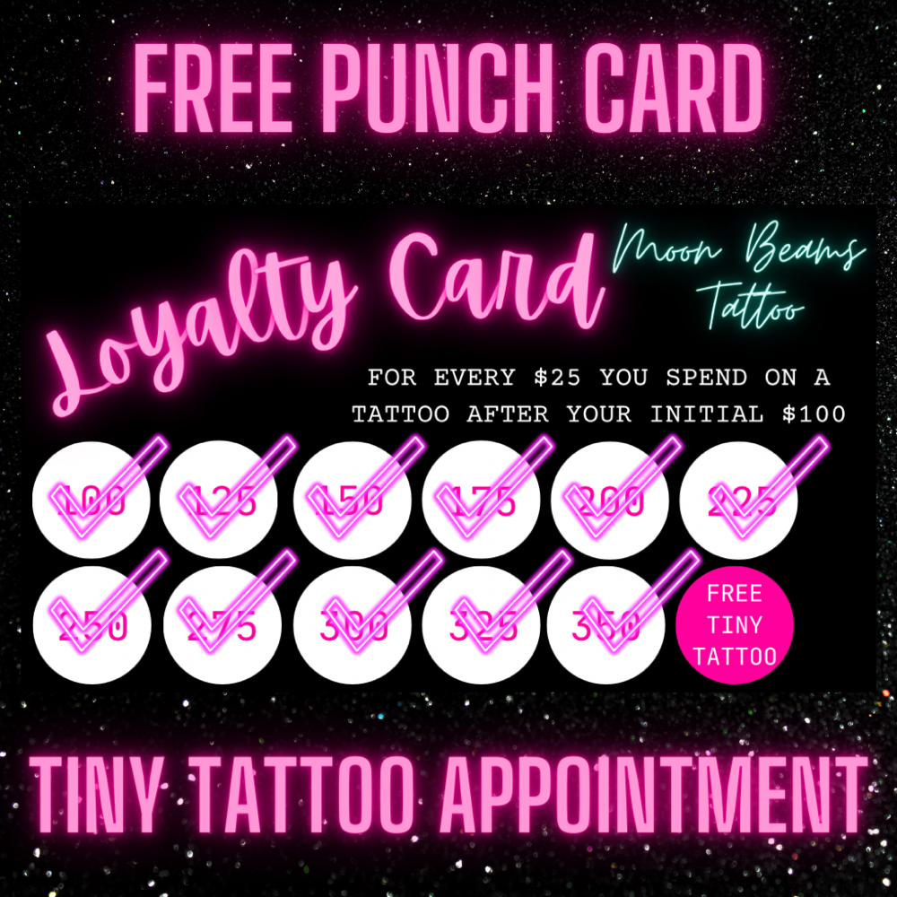 Free Punch Card Tattoo