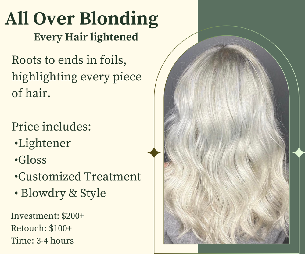 All Over Blonding