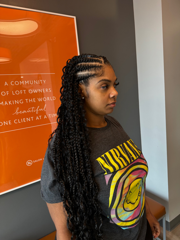 Conrown/ Knotless /butt Lenght at Fifi in Houston, TX