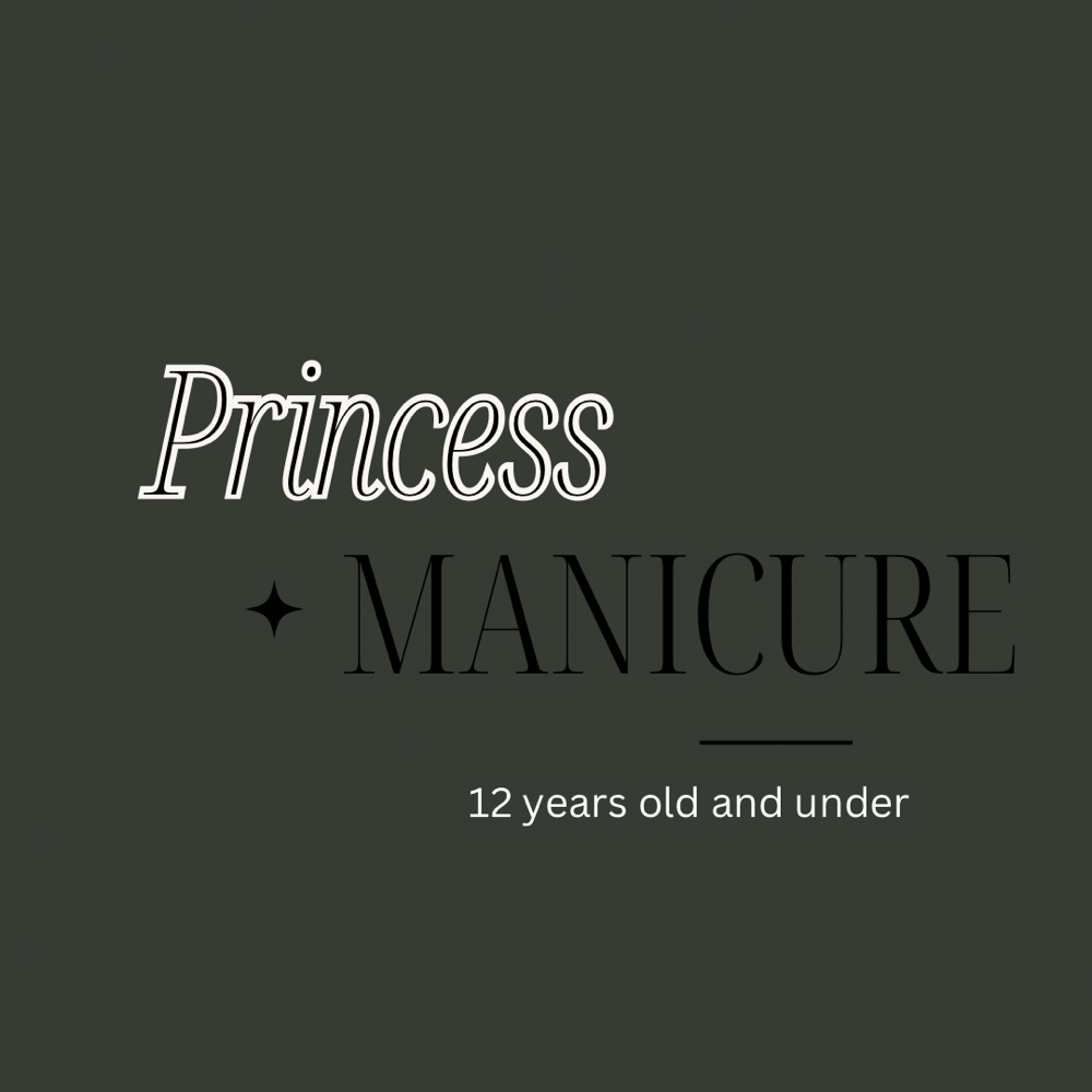 Princess Manicure: 12 and under