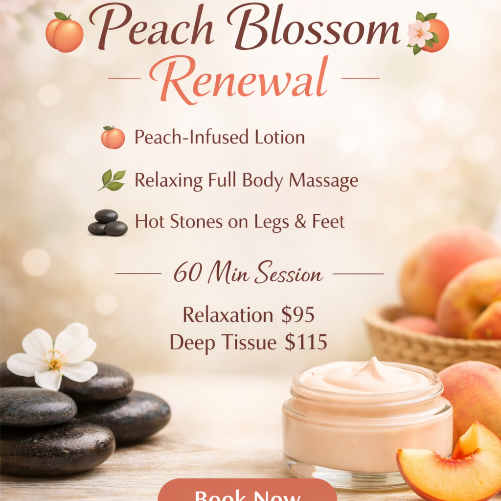 Peach Blossom Renewal at Every Skin Spa & Bath in Lake Wales, FL