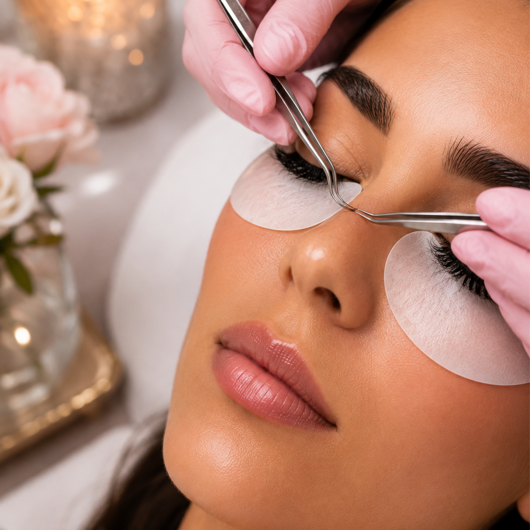 Lash Extension Removal at Indigo Ink 210 in San Antonio, TX