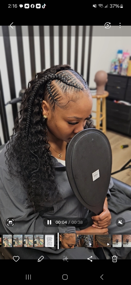Tribal Braids at KriStylz in Charlotte, NC