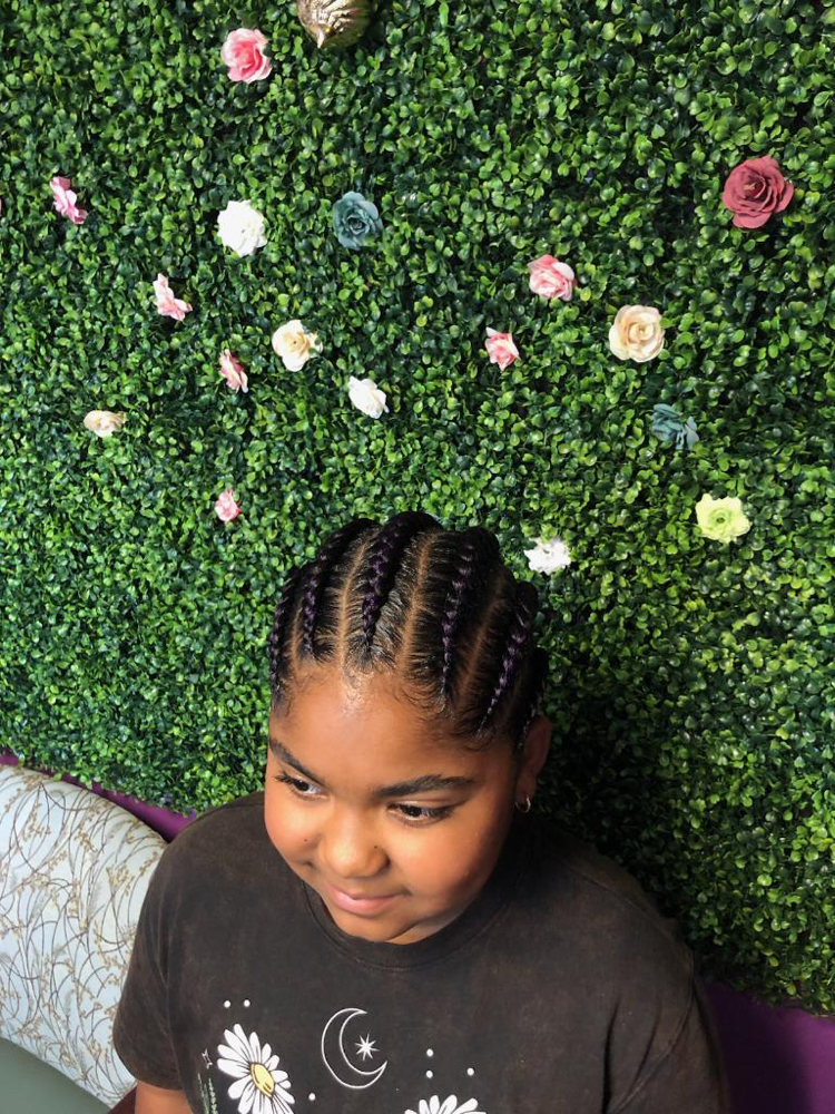 Straight Back Cornrow Braids