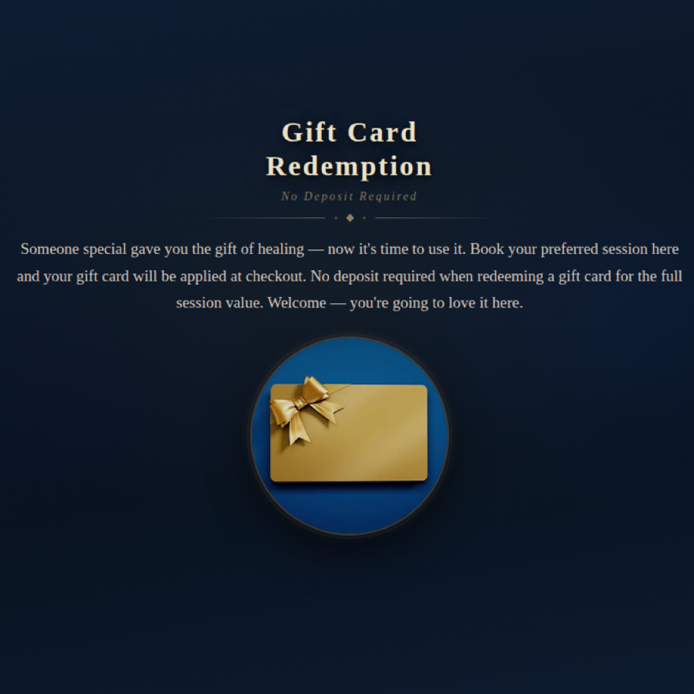 Gift Card Redemption at Advanced Therapeutic Healing in Fort Myers, FL