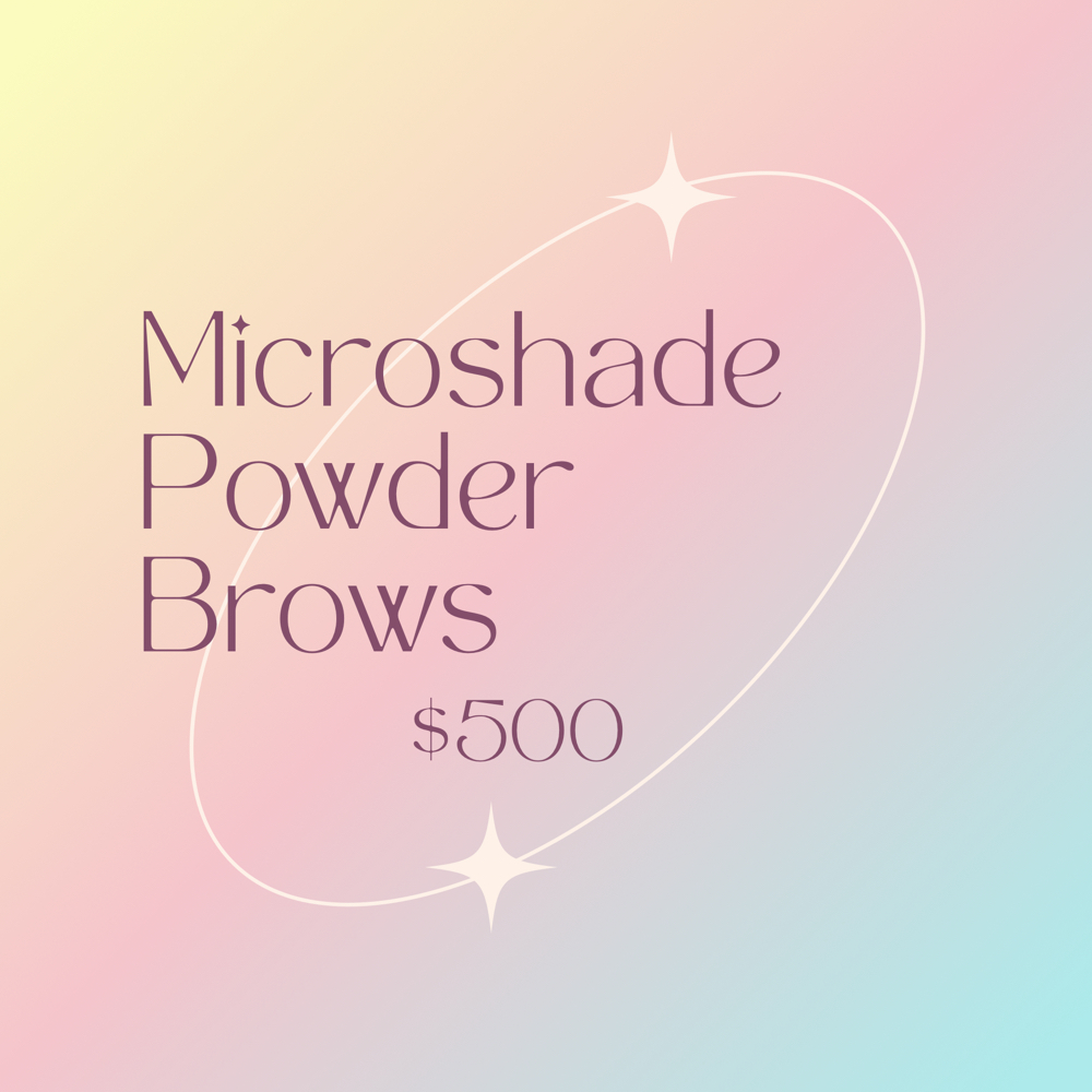 Microshade Powder Brows at Shaded Esthetics in Bay Village, OH
