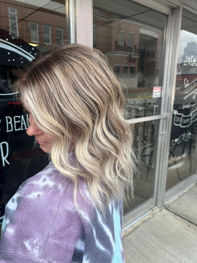 Reverse balayage