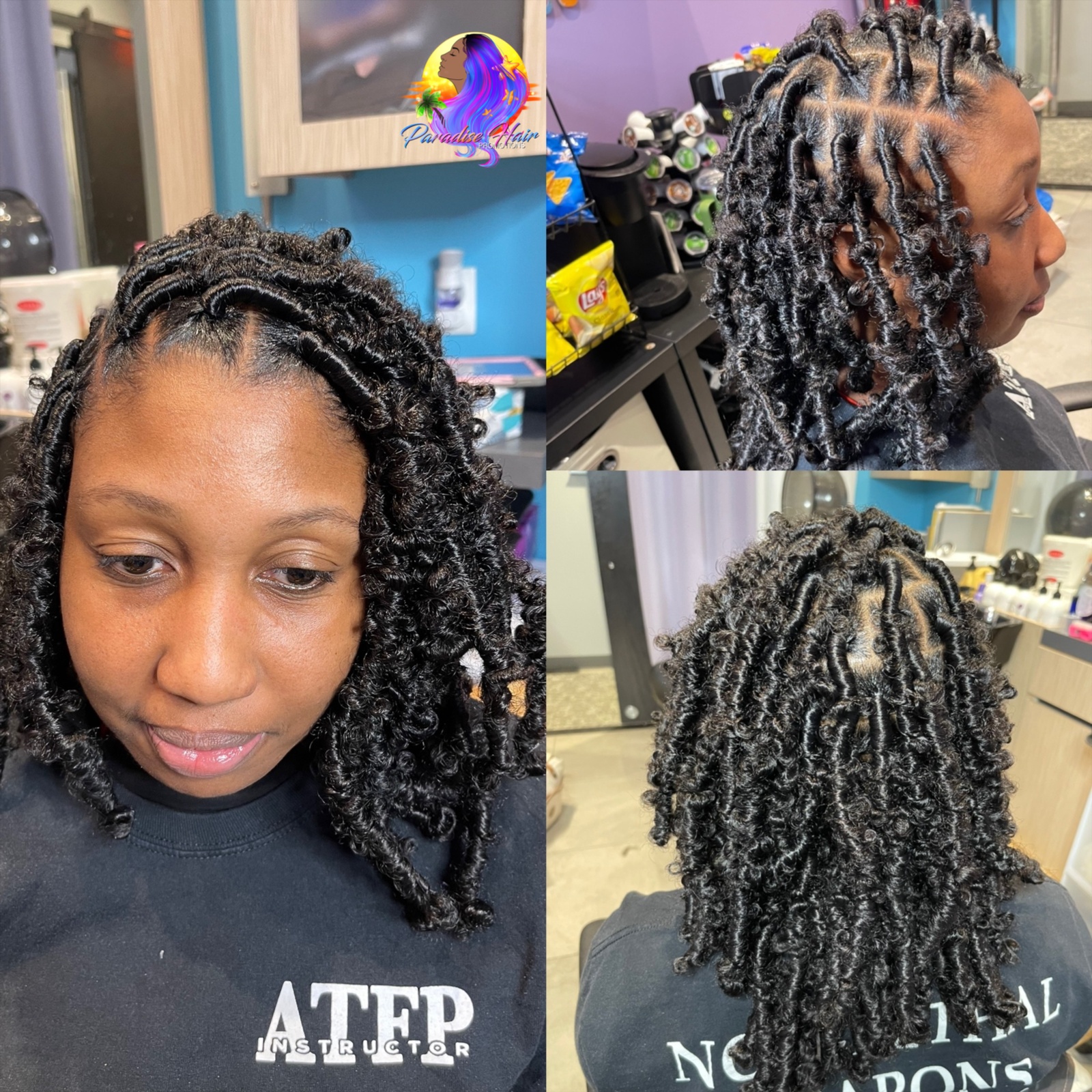 Women's Butterfly Locs at Paradise Hair Promotions in Bedford Heights, OH