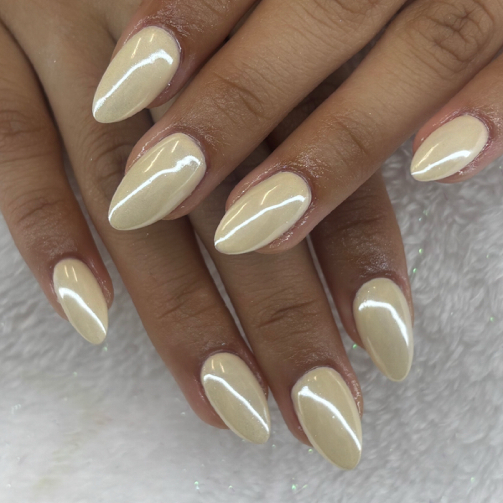 Chrome at Pink & polished Nail Studio in El Paso, TX