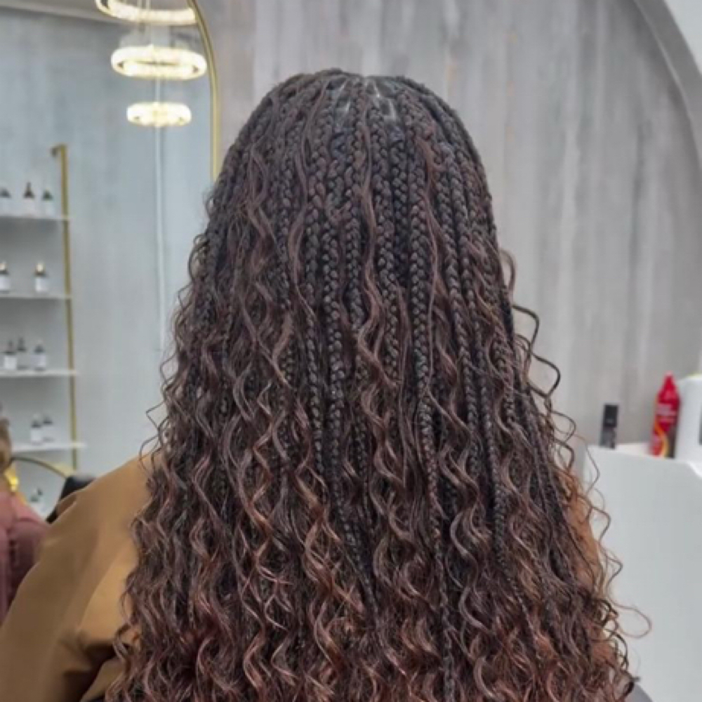Bohemian Knotless Cabello Humano at Beautyges in San Juan, PR