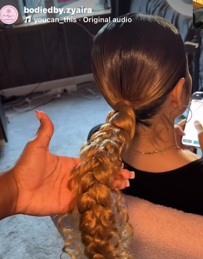 Slick Ponytail Braid