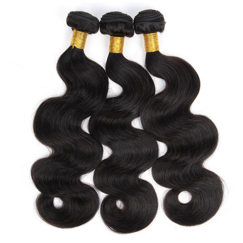 Color Deposit On Hair Bundles
