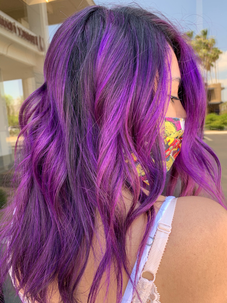 Vivid color + Lightening
