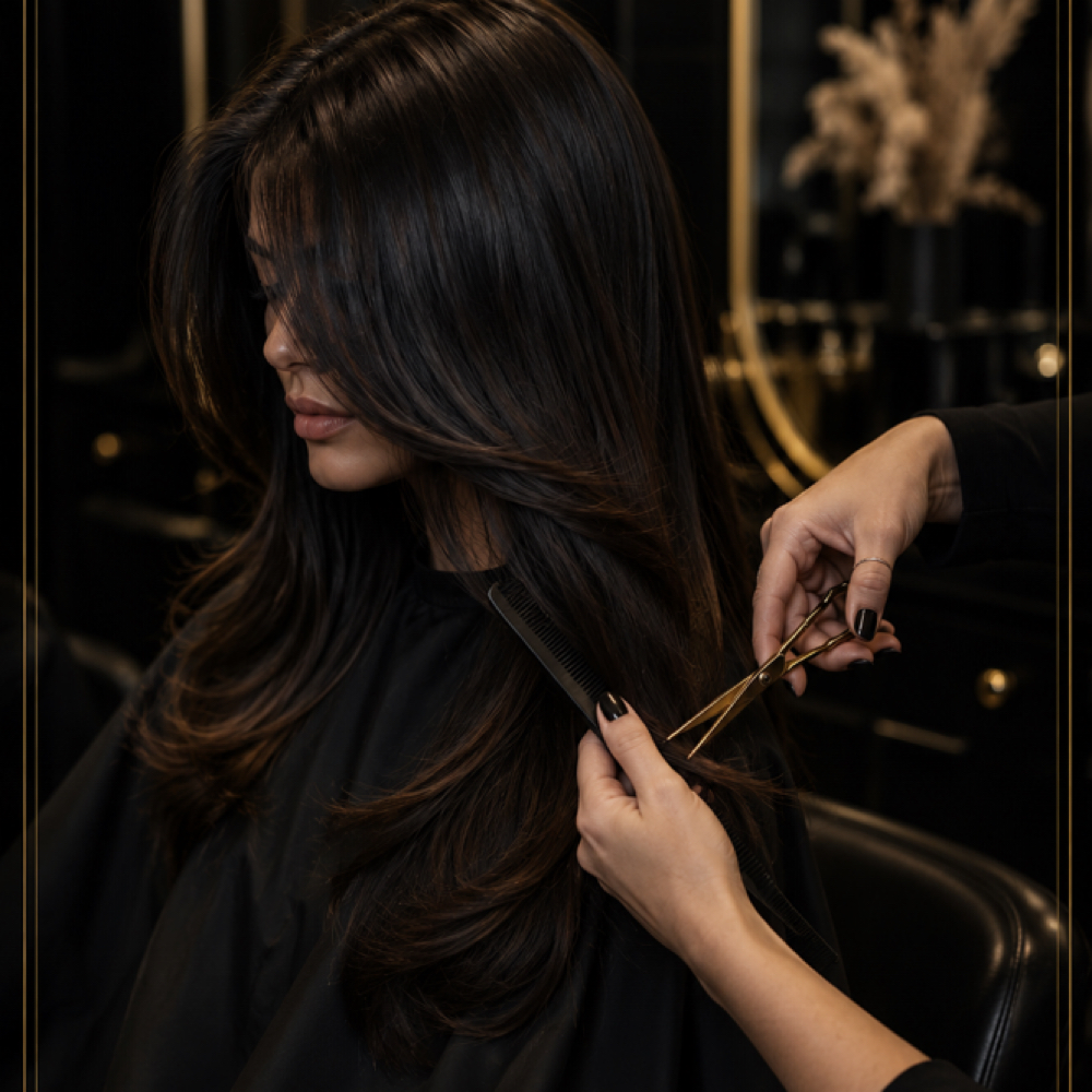 Women’s Haircut at HIKARA beauty studio in Gaithersburg, MD