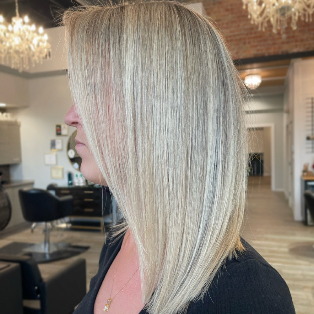 Full Highlight & Haircut at BLOOM Beauty & Brows in Geneva, IL