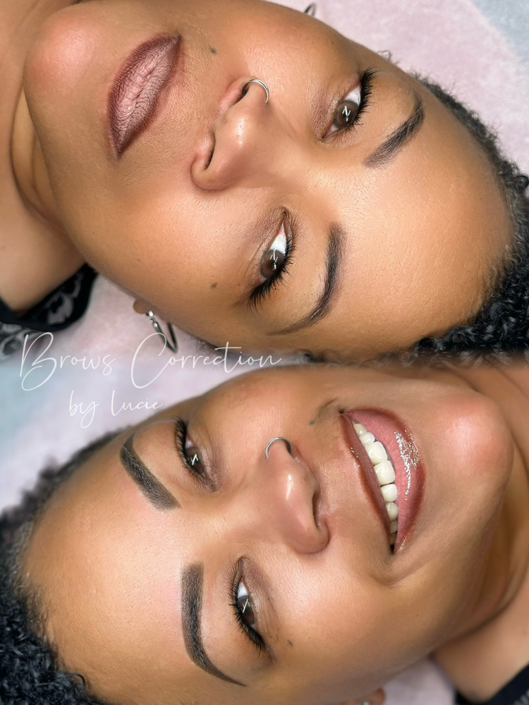 COVER UPS | COLOR CORRECTION BROWS at Luciebrows in san jose, CA